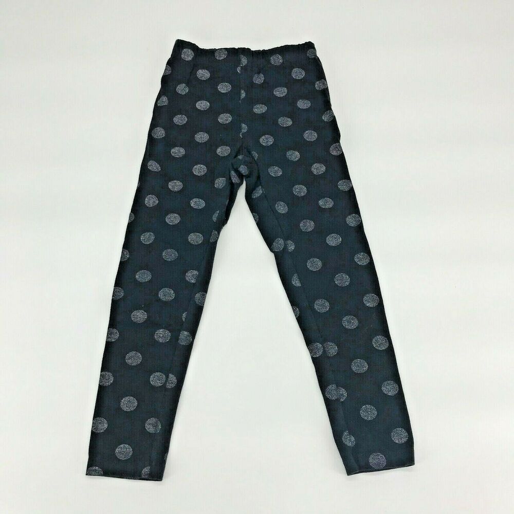 365 Kids Youth Girls Leggings Circle Polka Dots Stretch Pull On Girls' Size 6